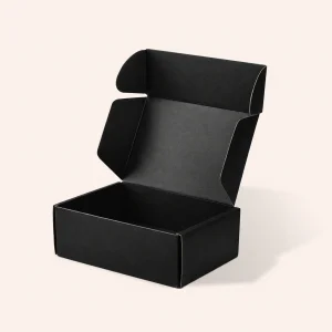Custom Black Mailer Boxes